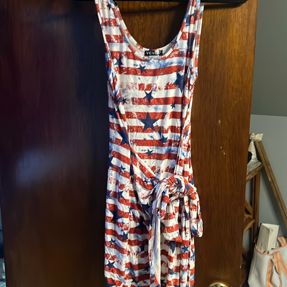 Tank top wrap dress